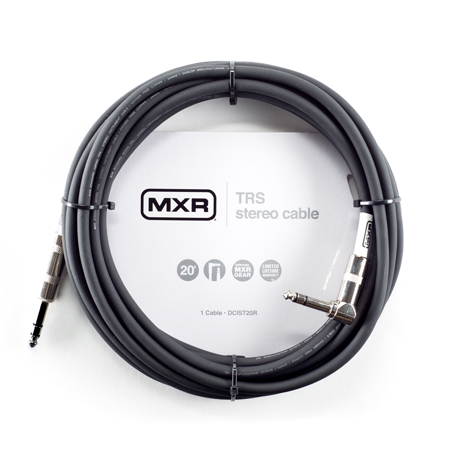 Mxr DCIST20R Cavo connettore TRS/Stereo 20 FT