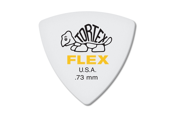 Dunlop - 456P.73 Tortex Flex Triangle .73 mm Pack/6