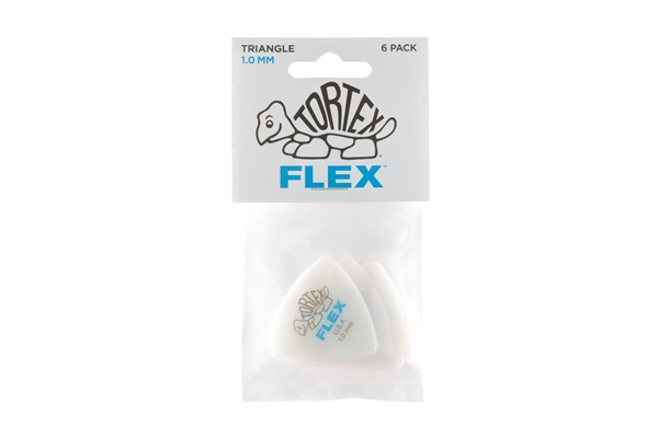 456P1.0 Tortex Flex Triangle 1.0 mm Pack/6