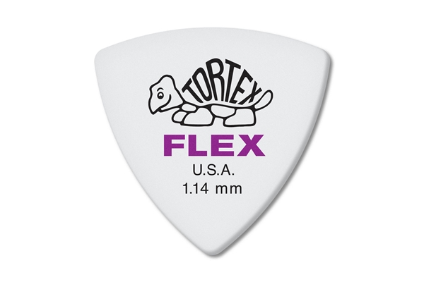 Dunlop - 456P1.14 Tortex Flex Triangle 1.14 mm Pack/6