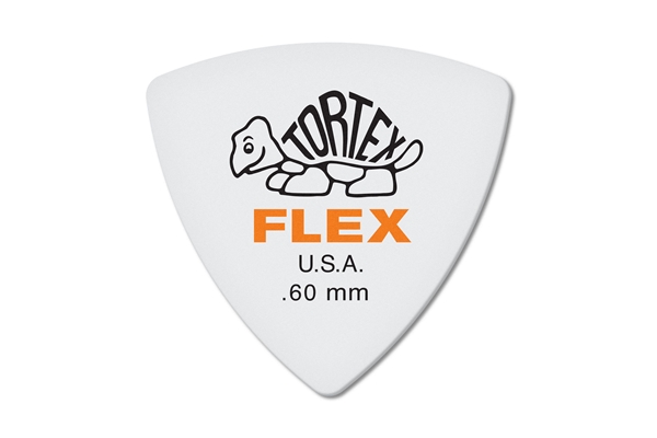 Dunlop - 456R.60 Tortex Flex Triangle .60 mm Bag/72