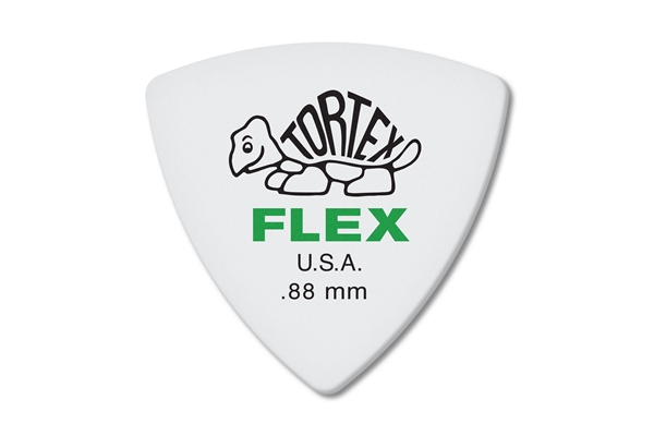 Dunlop - 456R.88 Tortex Flex Triangle .88 mm Bag/72