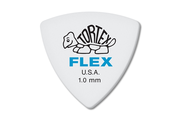 Dunlop - 456R1.0 Tortex Flex Triangle 1.0 mm Bag/72