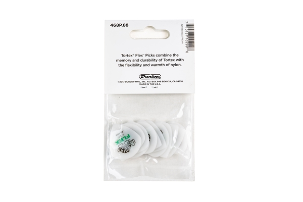 Dunlop - 468P.88 Tortex Flex Jazz III .88mm pack/12