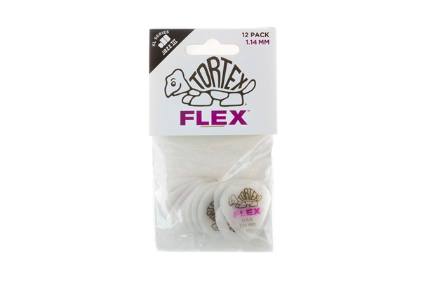 Dunlop - 466P114 Tortex Flex Jazz III XL 1.14 mm Player's Pack/12