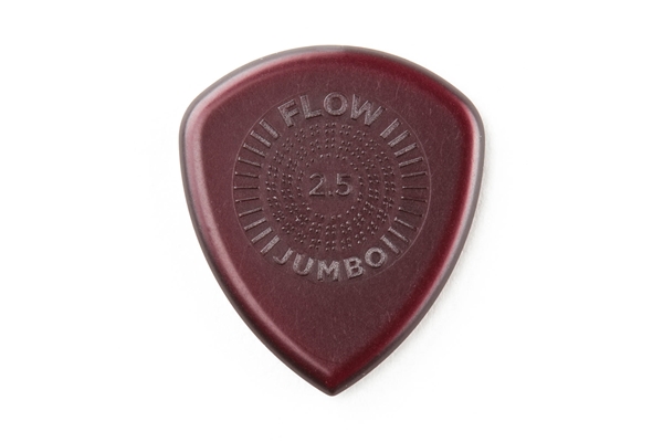 Dunlop - 547P250 Flow Jumbo con Grip 2.5 mm Player's Pack/3