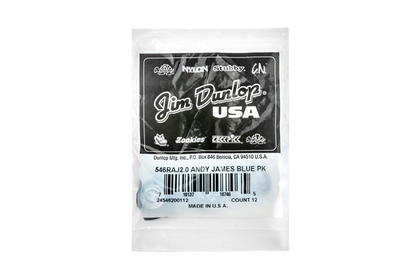 Dunlop - 546RAJ200 Andy James Flow Jumbo 2.0 mm Bag/12