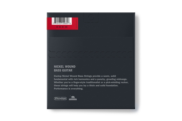 Dunlop - DBN45105S Nickel Wound Scala Corta 45-105 4/Set