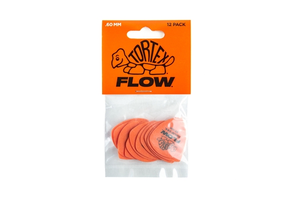Dunlop - 558P060 Tortex Flow Standard .60 mm Player's Pack/12