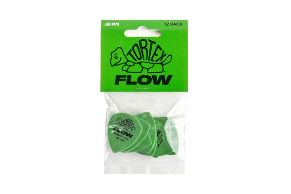 Dunlop - 558P088 Tortex Flow Standard .88 mm Player's Pack/12