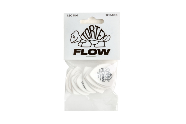 Dunlop - 558P150 Tortex Flow Standard 1.5 mm Player's Pack/12