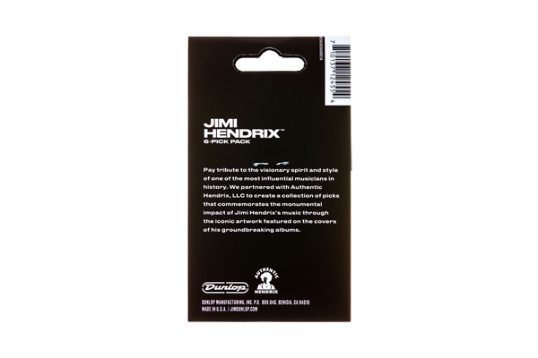 Dunlop - JHP03H Jimi Hendrix Electric Ladyland Player's Pack/6