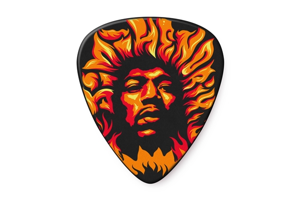 Dunlop - JHP14HV Jimi Hendrix '69 Psych Series Voodoo Fire Players' Pack/6