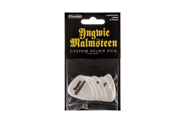 Dunlop - YJMP01WH Malmsteen Custom Delrin Pick 1.5 mm 6pc