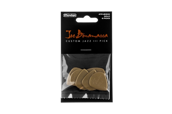 Dunlop - 47PJB3NG Joe Bonamassa Custom Jazz III Pick 6pc