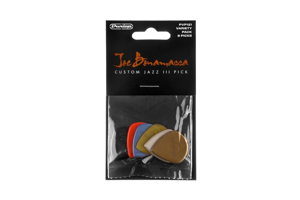 Dunlop - PVP121 Joe Bonamassa Custom Jazz III Pick Variety Pack