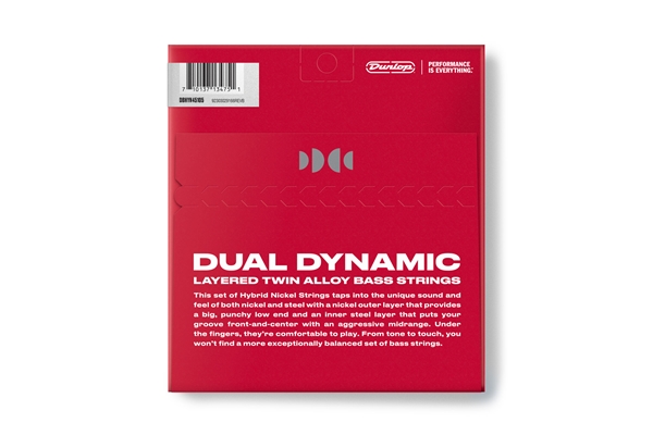 Dunlop - DBHYN45105 Dual Dynamic Hybrid Nickel Set/4