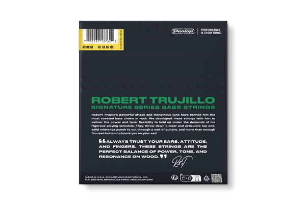 Dunlop - RTS45105 Robert Trujillo Stainless Steel 45-105