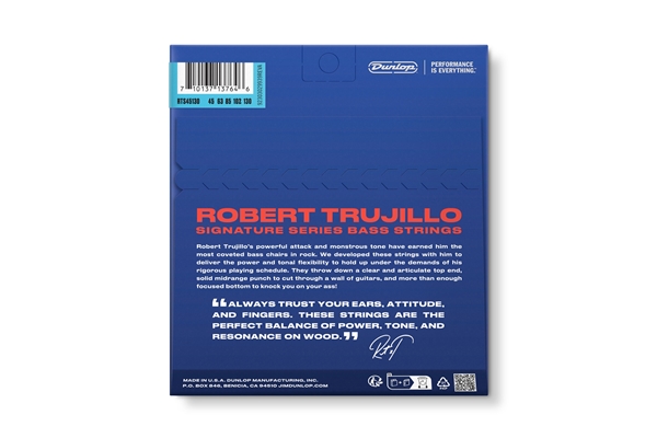 Dunlop - RTS45130 Robert Trujillo Stainless Steel 45-130