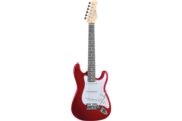 Eko Guitars - S-100 3/4 Chrome Red