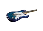Eko Guitars S-350 See Thru Blue Quilted
