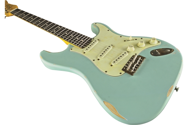 Eko Guitars - S-300 Relic Daphne Blue