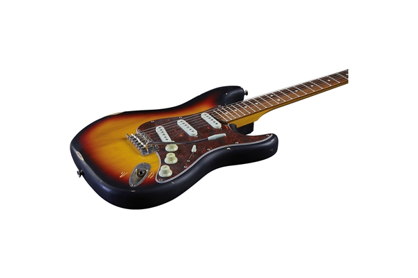 Eko Guitars - S-300 Relic Sunburst