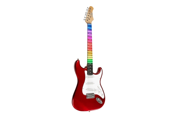 Eko Guitars - S-300 Chrome Red Visual Note