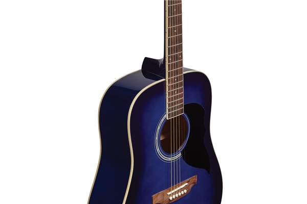 Eko Guitars - Ranger 6 Blue Sunburst