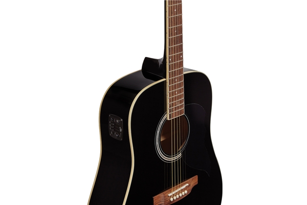 Eko Guitars - Ranger 6 Eq Black