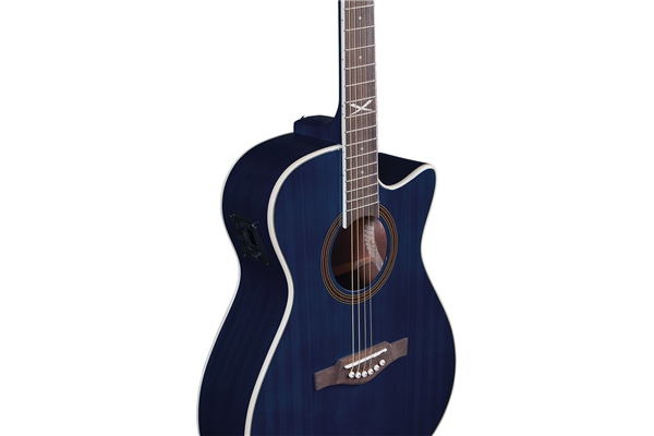 Eko Guitars - NXT A100ce See Through Blue