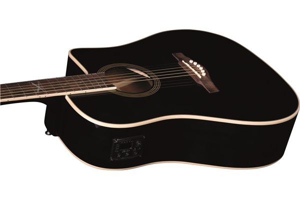 Eko Guitars - NXT D100ce See Through Black