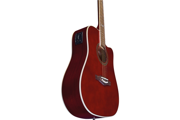 Eko Guitars - NXT D100ce See Through Red