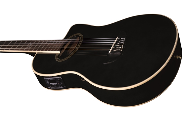 Eko Guitars - NXT Nylon N100ce See Through Black