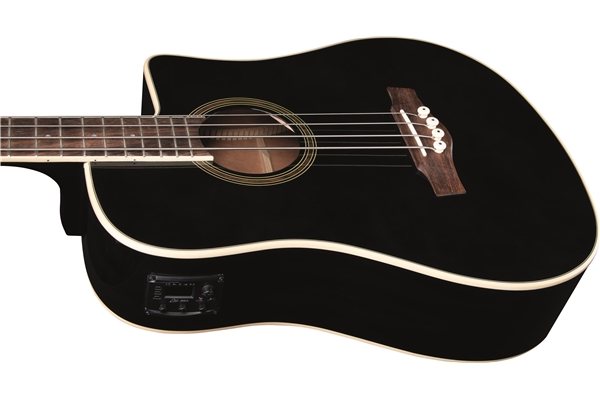 Eko Guitars - NXT Bass B100ce See Through Black