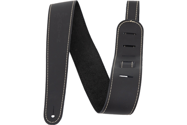 Martin & Co. - 18A0046 Tracolla Slim, Leather, Black