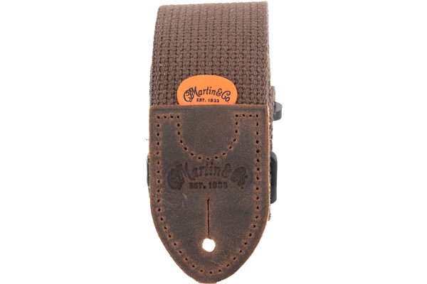 Martin & Co. - 18A0105 Tracolla Cotton Weave, Brown, con Pick Holder