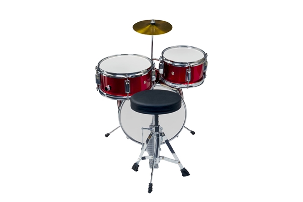 Eko Drums - ED-100 Drum kit Metallic Red - 3 pezzi