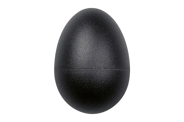 Eko Drums - EGG Shaker in plastica a forma di Uovo - Nero