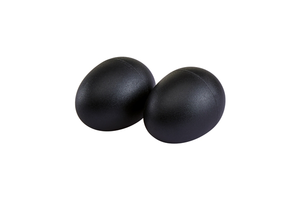 Eko Drums - EGG Shaker in plastica a forma di Uovo - Nero