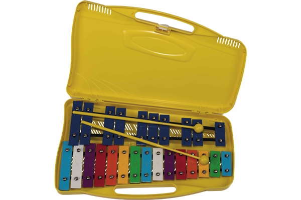 Eko Drums - GLOCK 100C Glockenspiel didattico per Bambini - Multicolor