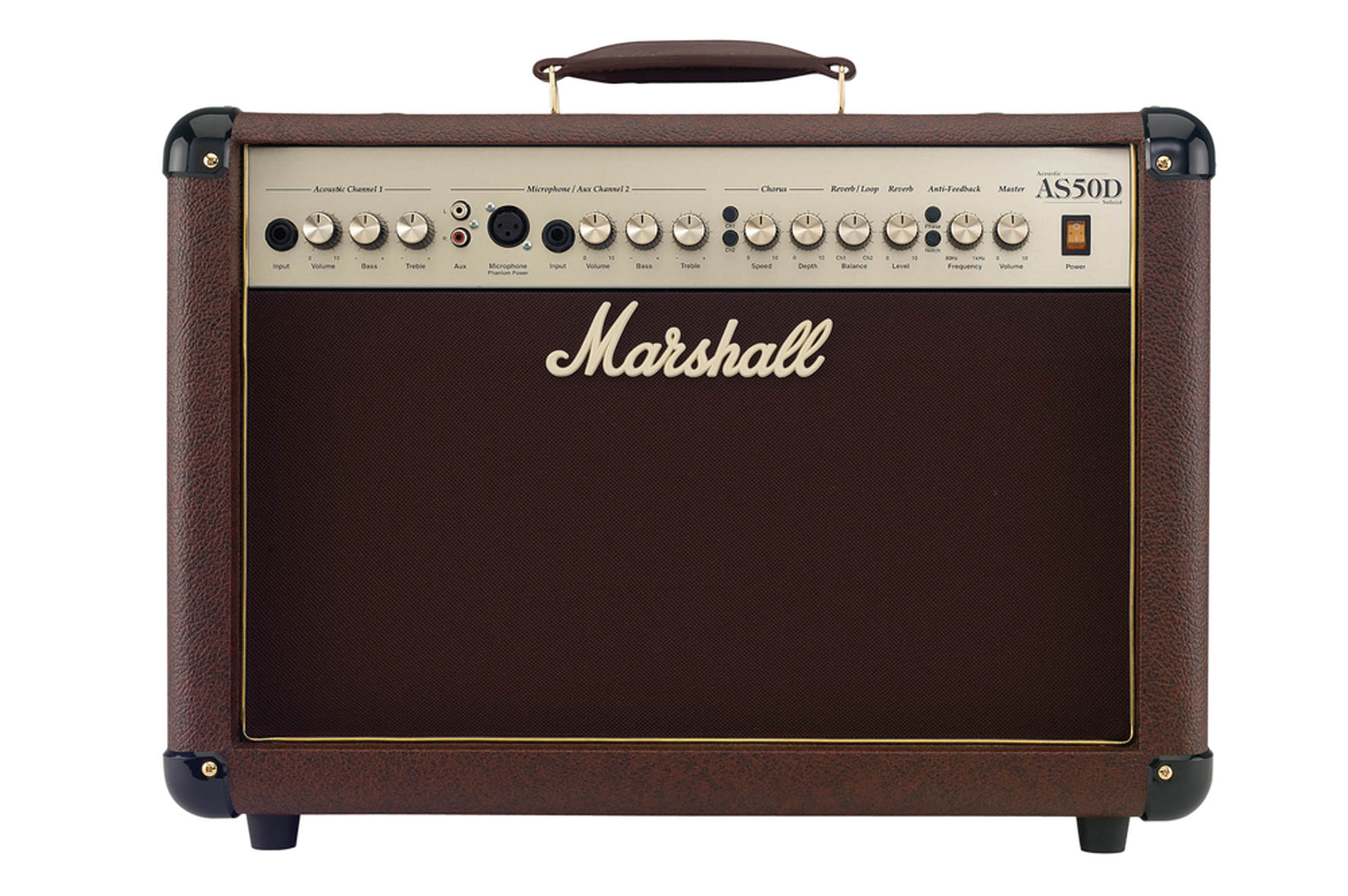 Marshall AS50D 50 Watt 2x8" Acoustic Soloist Combo con Horn