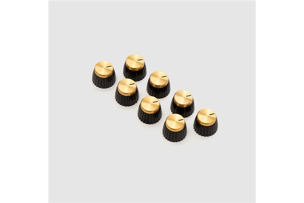 Marshall - PACK-00035 Set 8 Manopole D-Shaft Round Dorate