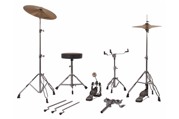 Natal  - DNA F22 5 pezzi White Sparkle - Black Hardware
