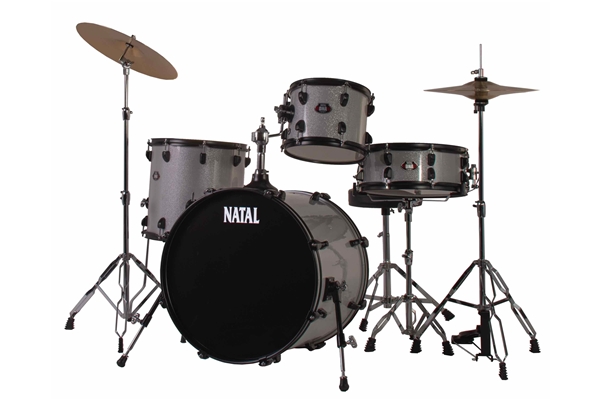 Natal  - DNA TX20 4 pezzi White Sparkle - Black Hardware