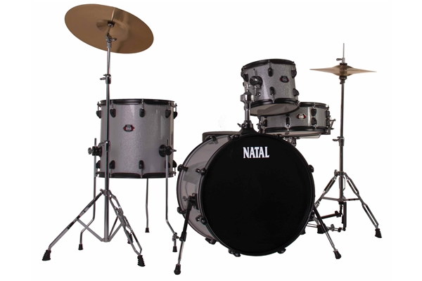 Natal  - DNA TX20 4 pezzi White Sparkle - Black Hardware