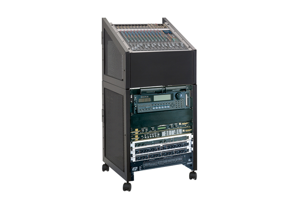 Quik Lok - RS/513 EU Supporto rack 14 unità con ruote