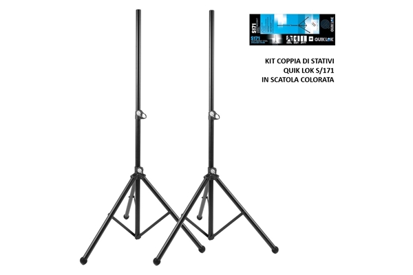 Quik Lok - S/171 Coppia di stativi per casse