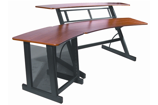 Quik Lok - Z/612 CY Mobile Rack 12u Ripiano Ciliegio