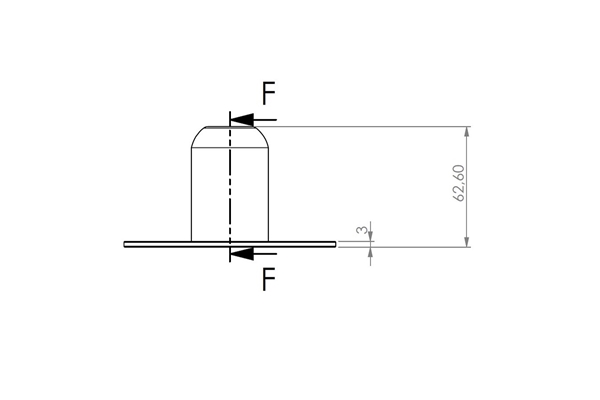 Quik Lok - SC/108 Flangia per speaker